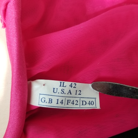 Vintage Fuchsia Pink Bralette - Picture 4 of 15